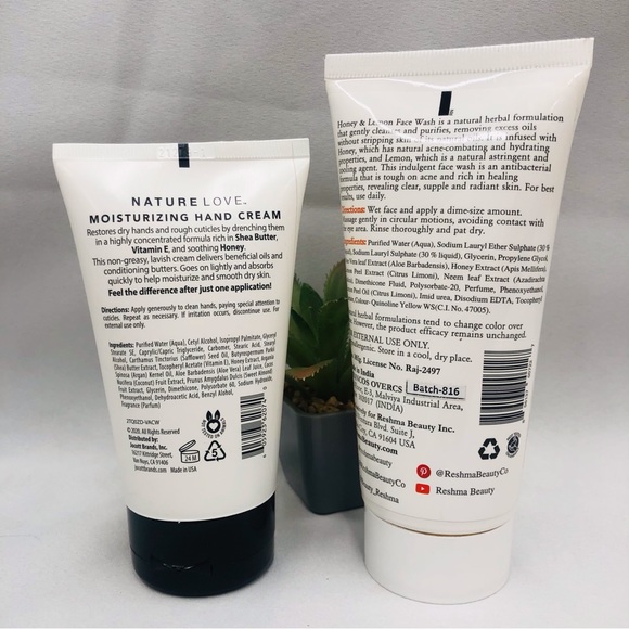 NWOT Honey Lemon Facial Wash Cream Set - Picture 2 of 16